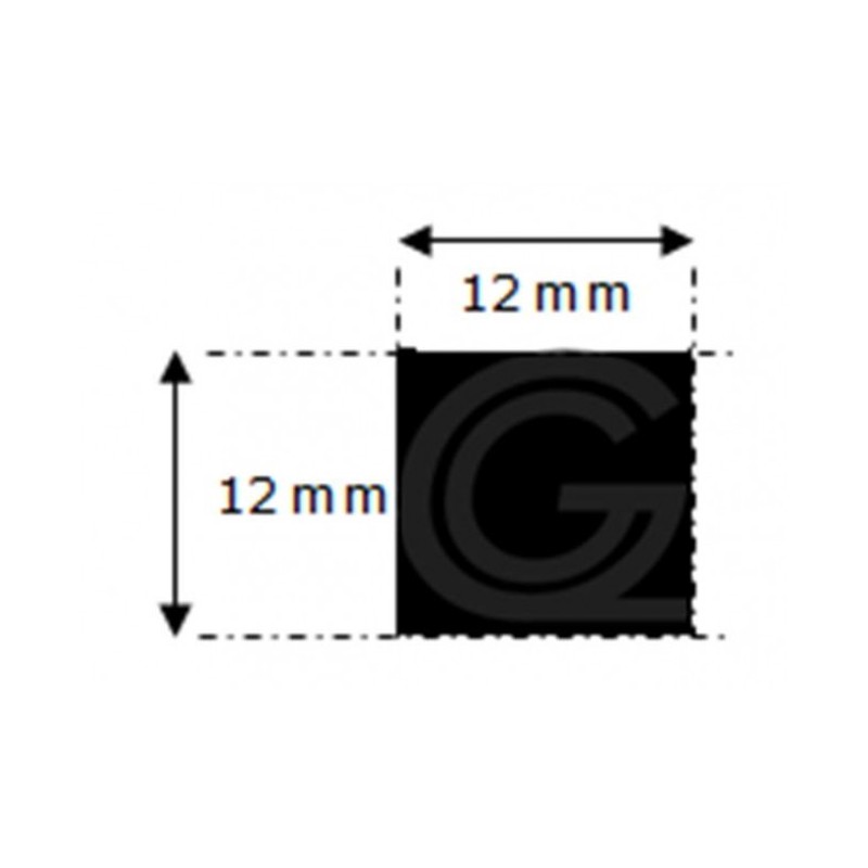 Techno 200 Neopreen Zwart | 4,0 mm dik | 50,0 mm breed | 1 zijde zelfklevend | 20 meter Techno 200 Neopreen Zwart | 4,0 mm dik | 50,0 mm breed | 1 zijde zelfklevend | 20 meter