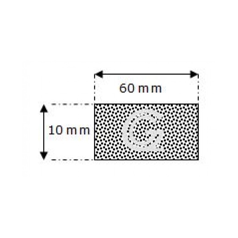 Techno 400 EPDM Zwart | 3,0 mm dik | 10,0 mm breed | 1 zijde zelfklevend | 250 meter Techno 400 EPDM Zwart | 3,0 mm dik | 10,0 mm breed | 1 zijde zelfklevend | 250 meter